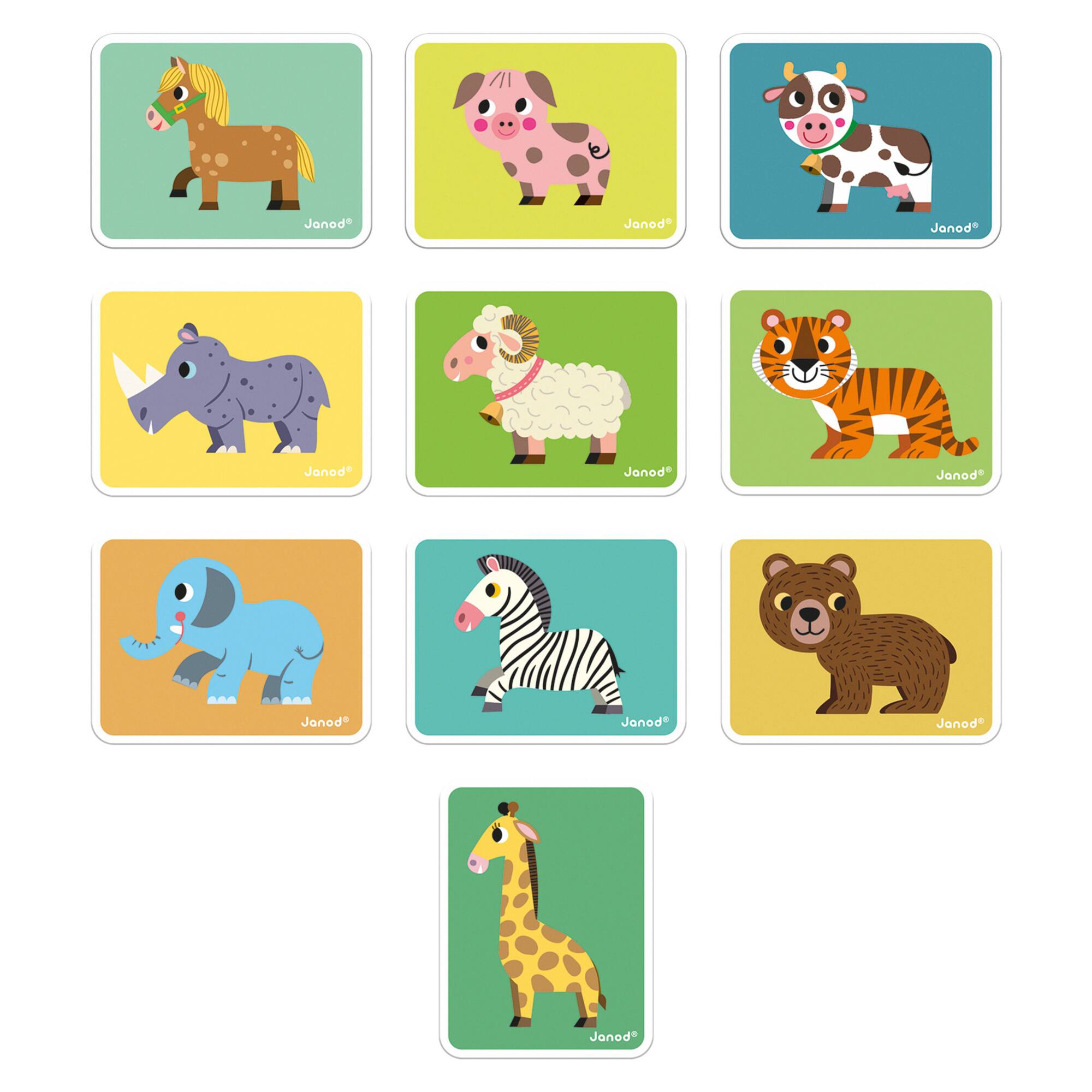 Janod® Animals Magneti'book Kit